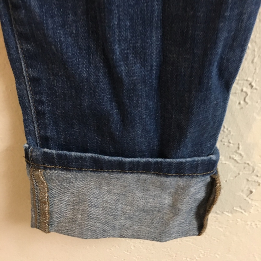 Joe’s Jeans Straight Leg Nellie Distressed Jeans Denim Size 29 Blue Stre… - Picture 7 of 12